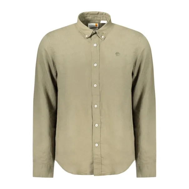 CHEMISE À MANCHES LONGUES TIMBERLAND HOMME VERT - TIMBERLAND