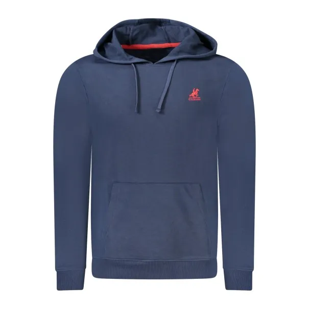 SWEAT-SHIRT BLEU À FERMETURE ÉCLAIR POUR HOMME US GRAND - U.S. GRAND