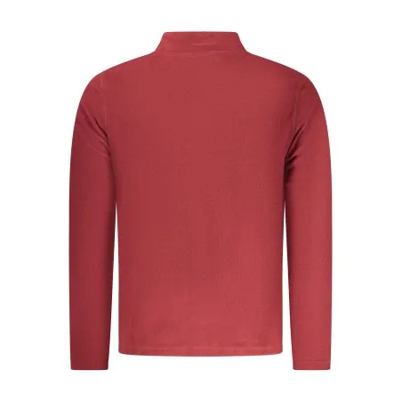 SWEAT-SHIRT ROUGE À FERMETURE ÉCLAIR POUR HOMME US GRAND - U.S. GRAND