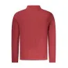 SWEAT-SHIRT ROUGE À FERMETURE ÉCLAIR POUR HOMME US GRAND - U.S. GRAND