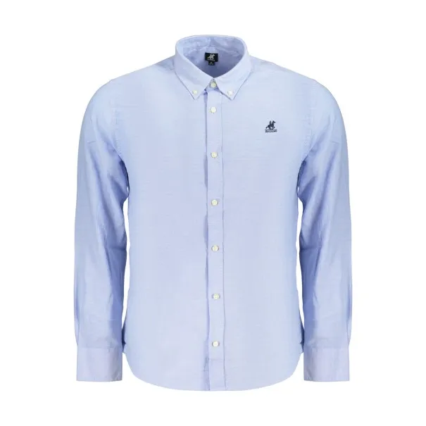 Chemise à manches longues pour homme US GRAND, bleue - U.S. GRAND