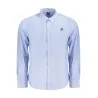 Chemise à manches longues pour homme US GRAND, bleue - U.S. GRAND