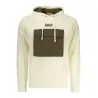 SWEAT-SHIRT BLANC À FERMETURE ÉCLAIR RIFLE POUR HOMME - RIFLE