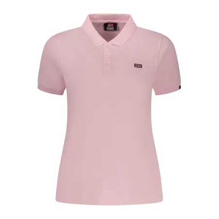 POLO ROSE À MANCHES COURTES POUR FEMME, NORVÈGE 1963 - NORWAY 1963