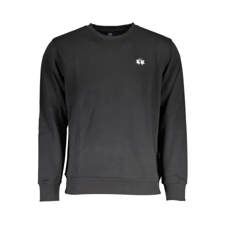 LA MARTINA SWEAT SANS ZIP NOIR HOMME - LA MARTINA