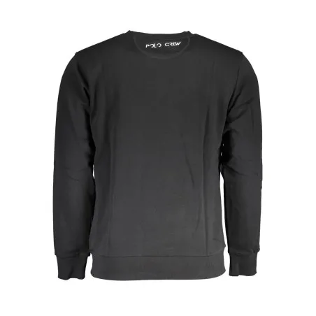 LA MARTINA SWEAT SANS ZIP NOIR HOMME - LA MARTINA