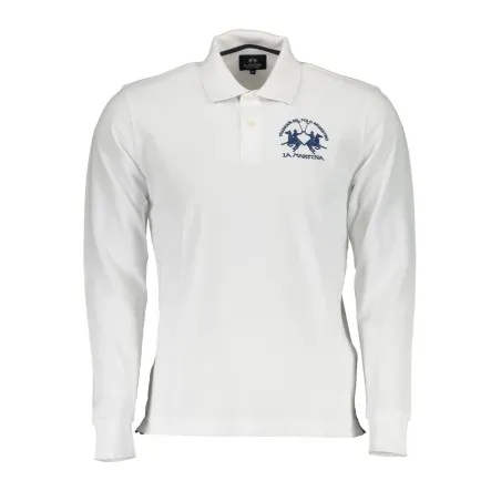 POLO BLANC MANCHES LONGUES LA MARTINA HOMME - LA MARTINA