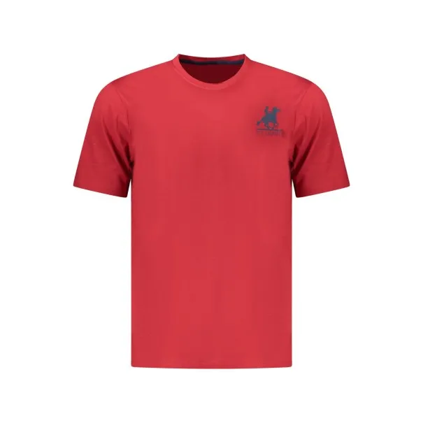 T-shirt rouge à manches courtes pour homme US GRAND - U.S. GRAND