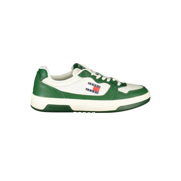 CHAUSSURES DE SPORT POUR HOMMES TOMMY HILFIGER BLANCHES - TOMMY HILFIGER