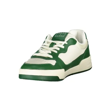 CHAUSSURES DE SPORT POUR HOMMES TOMMY HILFIGER BLANCHES - TOMMY HILFIGER