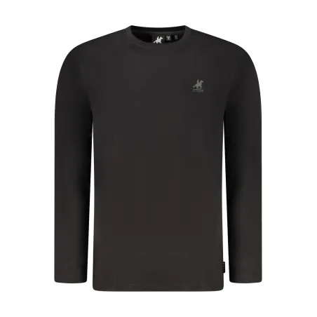 T-shirt noir à manches longues pour homme US GRAND - U.S. GRAND