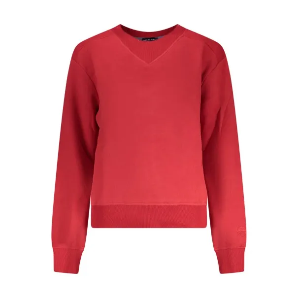 SWEAT-SHIRT ROUGE À FERMETURE ÉCLAIR POUR FEMME NORTH SAILS - NORTH SAILS