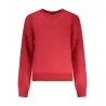 SWEAT-SHIRT ROUGE À FERMETURE ÉCLAIR POUR FEMME NORTH SAILS - NORTH SAILS