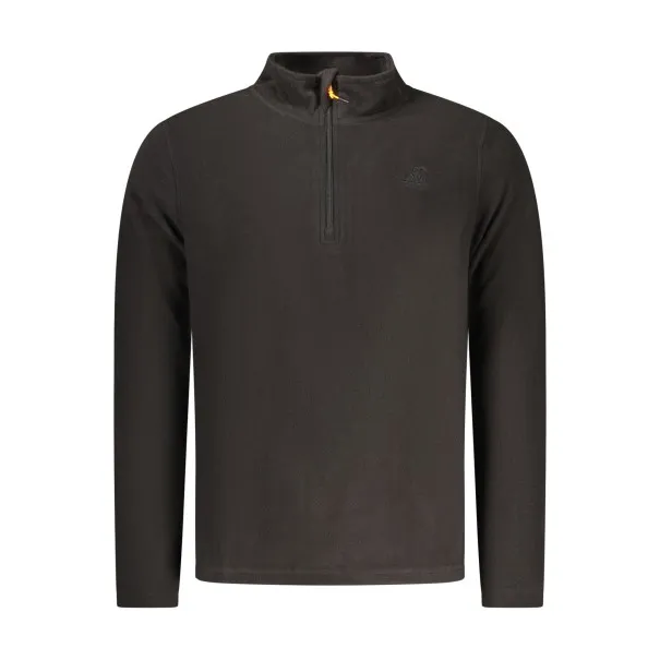 SWEAT-SHIRT NOIR À FERMETURE ÉCLAIR POUR HOMME US GRAND - U.S. GRAND