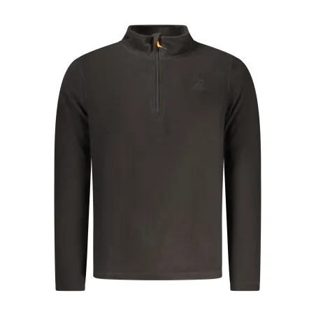 SWEAT-SHIRT NOIR À FERMETURE ÉCLAIR POUR HOMME US GRAND - U.S. GRAND