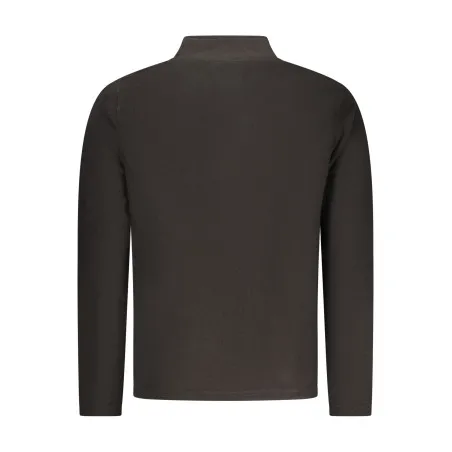 SWEAT-SHIRT NOIR À FERMETURE ÉCLAIR POUR HOMME US GRAND - U.S. GRAND