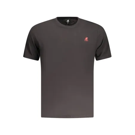 T-shirt noir à manches courtes pour homme US GRAND - U.S. GRAND