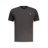 T-shirt noir à manches courtes pour homme US GRAND - U.S. GRAND