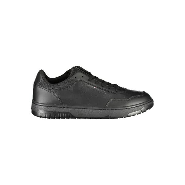 CHAUSSURES DE SPORT POUR HOMMES TOMMY HILFIGER NOIRES - TOMMY HILFIGER