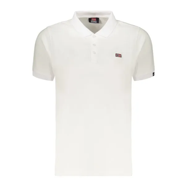 Polo blanc à manches courtes pour femme, Norvège 1963 - NORWAY 1963