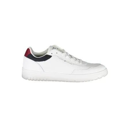 CHAUSSURES DE SPORT POUR HOMMES TOMMY HILFIGER BLANCHES - TOMMY HILFIGER