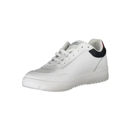 CHAUSSURES DE SPORT POUR HOMMES TOMMY HILFIGER BLANCHES - TOMMY HILFIGER