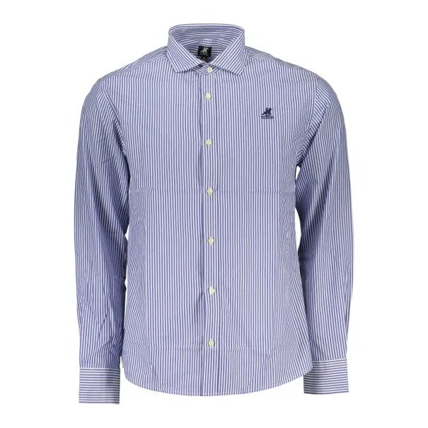 CHEMISE À MANCHES LONGUES BLEUE POUR HOMME US GRAND - U.S. GRAND