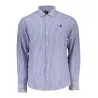 CHEMISE À MANCHES LONGUES BLEUE POUR HOMME US GRAND - U.S. GRAND