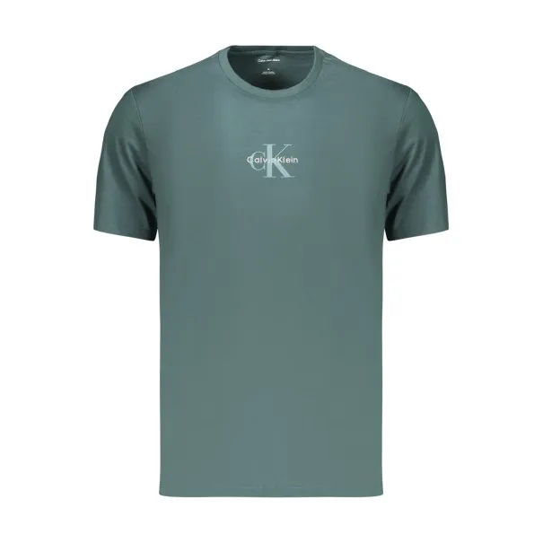 T-shirt à manches courtes pour homme Calvin Klein, bleu - CALVIN KLEIN