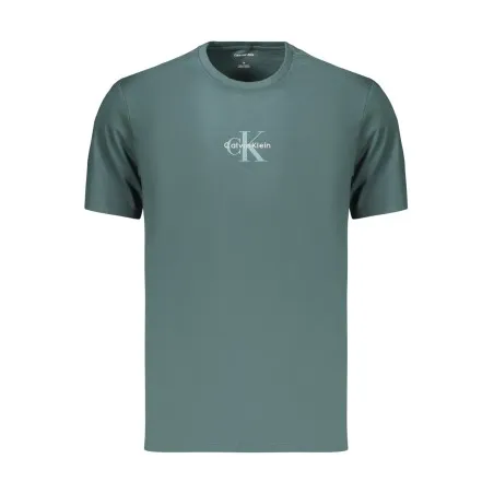 T-shirt à manches courtes pour homme Calvin Klein, bleu - CALVIN KLEIN