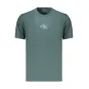 T-shirt à manches courtes pour homme Calvin Klein, bleu - CALVIN KLEIN