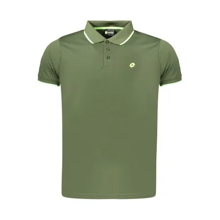 POLO LOTTO VERT À MANCHES COURTES POUR HOMME - Lotto