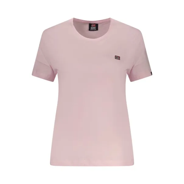 T-shirt rose à manches courtes pour femme, Norvège 1963 - NORWAY 1963