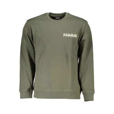 SWEAT-SHIRT SANS FERMETURE ÉCLAIR POUR HOMME NAPAPIJRI VERT - NAPAPIJRI