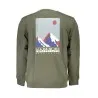 SWEAT-SHIRT SANS FERMETURE ÉCLAIR POUR HOMME NAPAPIJRI VERT - NAPAPIJRI