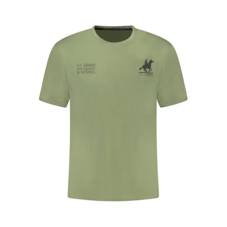 T-shirt vert à manches courtes pour homme US GRAND - U.S. GRAND