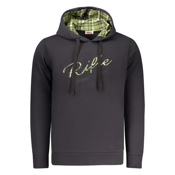 SWEAT-SHIRT FERMETURE ÉCLAIR POUR HOMME RIFLE BLEU - RIFLE