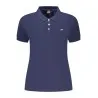 Polo à manches courtes pour femme, Norvège 1963, bleu - NORWAY 1963