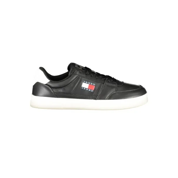 CHAUSSURES DE SPORT POUR HOMMES TOMMY HILFIGER NOIRES - TOMMY HILFIGER