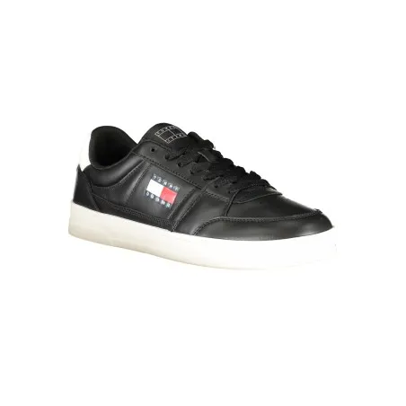 CHAUSSURES DE SPORT POUR HOMMES TOMMY HILFIGER NOIRES - TOMMY HILFIGER