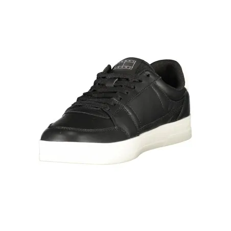CHAUSSURES DE SPORT POUR HOMMES TOMMY HILFIGER NOIRES - TOMMY HILFIGER