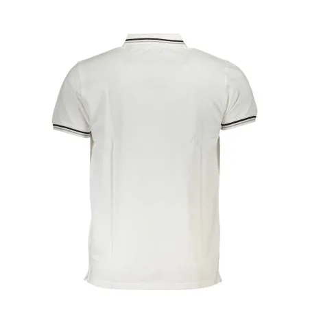 CAVALLI CLASS POLO MANCHES COURTES HOMME BLANC - CAVALLI CLASS