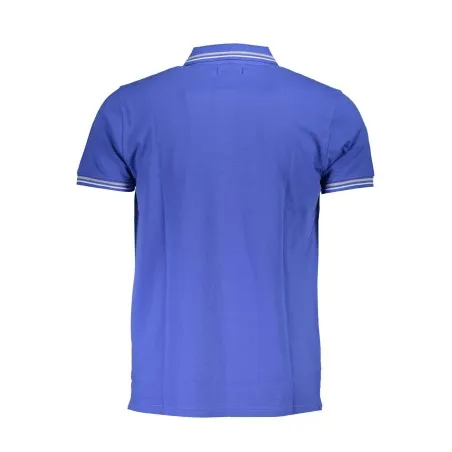 CAVALLI CLASS POLO MANCHES COURTES HOMME BLEU - CAVALLI CLASS