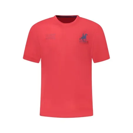 T-shirt rouge à manches courtes pour homme US GRAND - U.S. GRAND
