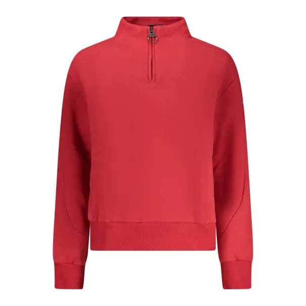 SWEAT-SHIRT ROUGE À FERMETURE ÉCLAIR POUR FEMME NORTH SAILS - NORTH SAILS