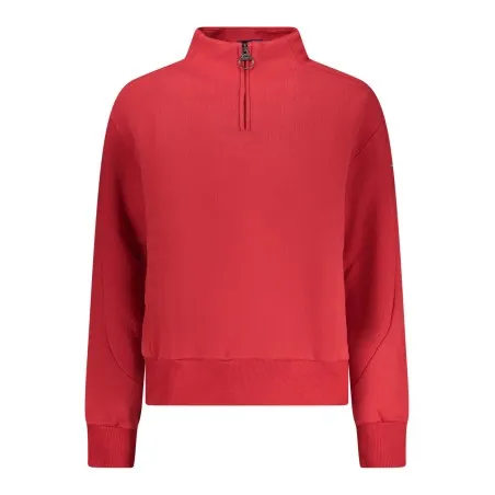 SWEAT-SHIRT ROUGE À FERMETURE ÉCLAIR POUR FEMME NORTH SAILS - NORTH SAILS