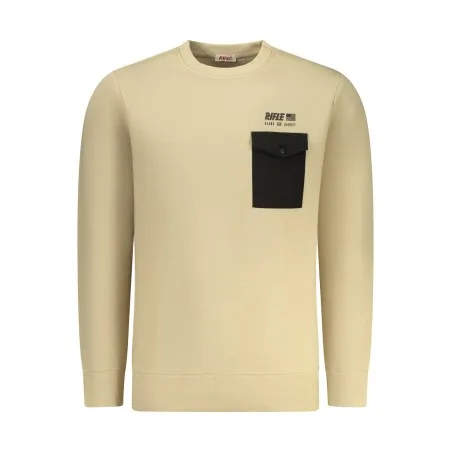 SWEAT-SHIRT ZIPPÉ HOMME BEIGE - RIFLE