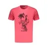 T-shirt rouge à manches courtes pour homme LOTTO - Lotto
