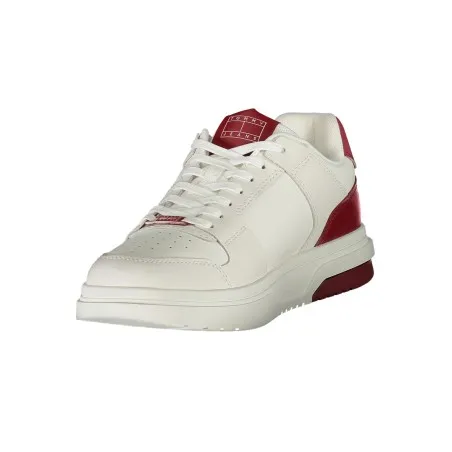 CHAUSSURES DE SPORT POUR HOMMES TOMMY HILFIGER ROUGES - TOMMY HILFIGER