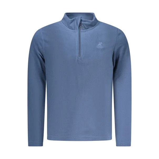 SWEAT-SHIRT BLEU À FERMETURE ÉCLAIR POUR HOMME US GRAND - U.S. GRAND